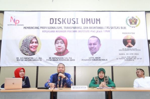 Nusakom PWI Jatim BLBI