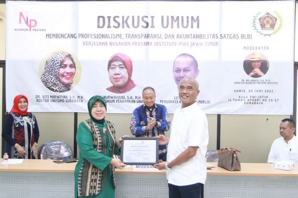 Nusakom PWI Jatim BLBI
