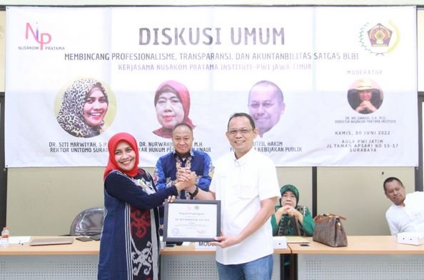 Nusakom PWI Jatim BLBI