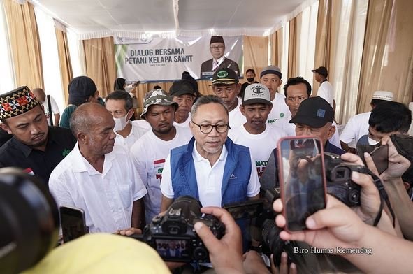 Mendag Zulhas Petani Sawit
