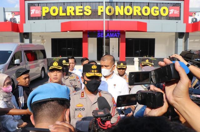 Kapolda Jatim Kunjungi Mapolres Ponorogo