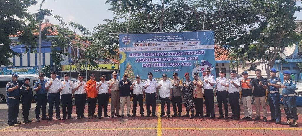 KSOP Gresik Angkutan Laut Nataru