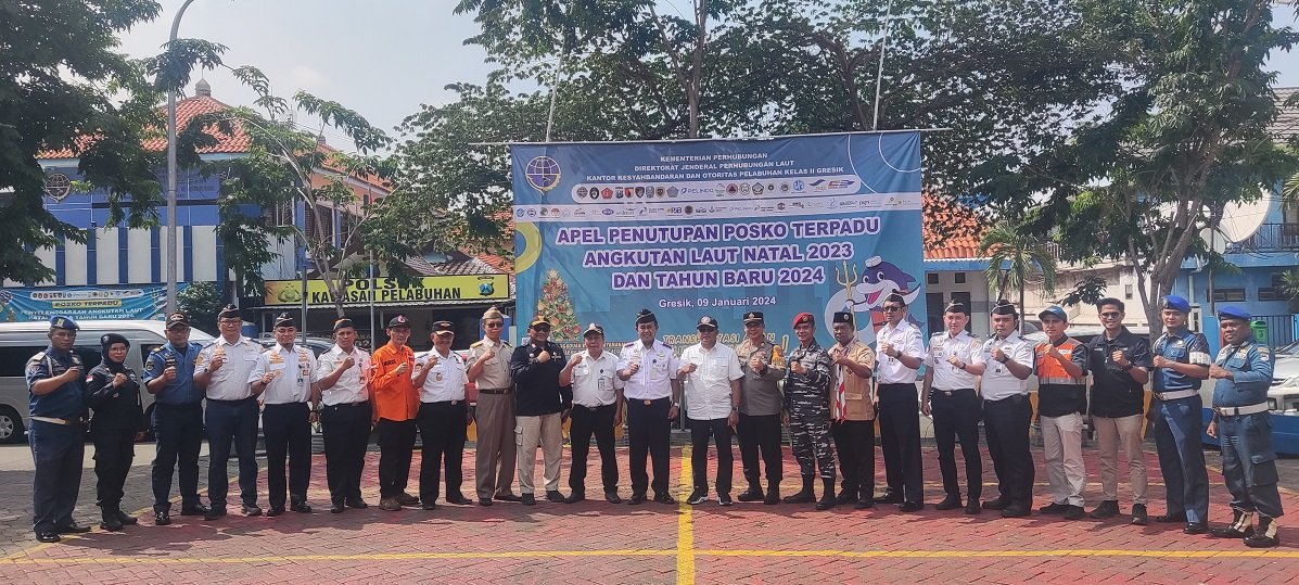 KSOP Gresik Angkutan Laut Nataru