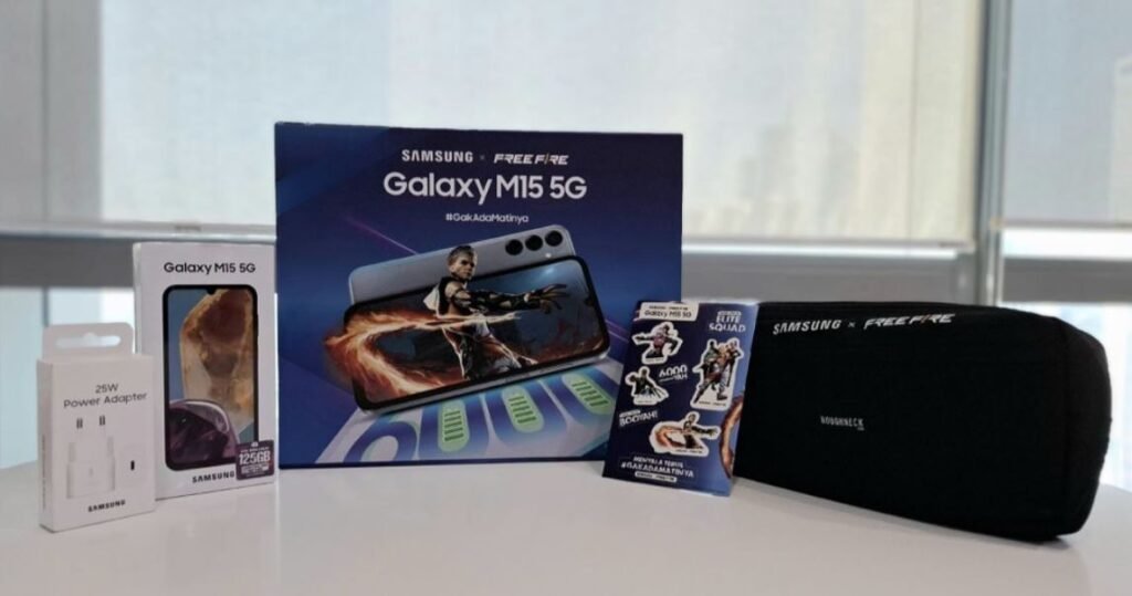 Samsung Galaxy Gaming Menyala