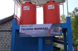 Telkom Berbagi Air Bersih