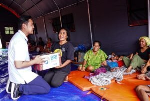 BRI Cepat Erupsi Gunung Lewotobi