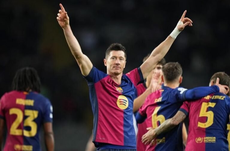 Lewandowski Rekor Barcelona