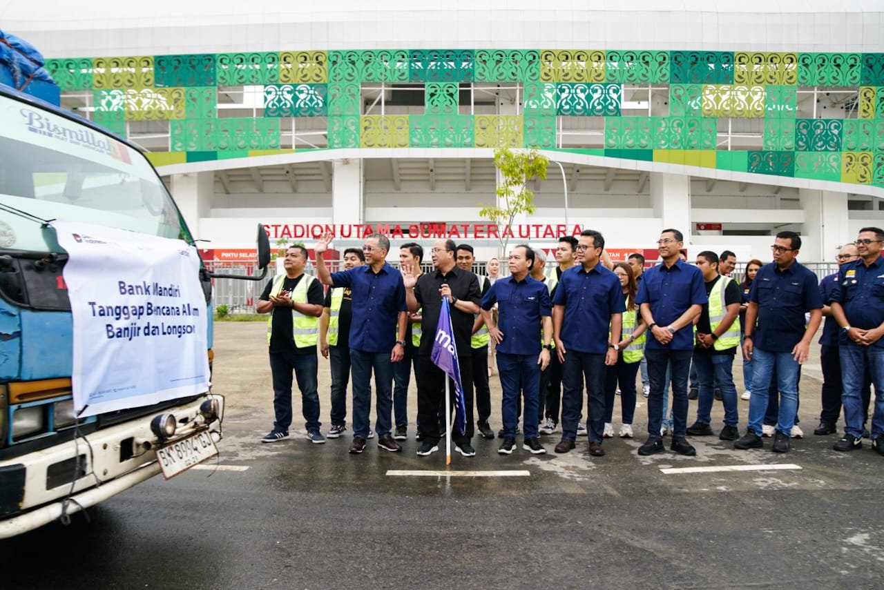 Bank Mandiri Tanggap Bencana Sumatera