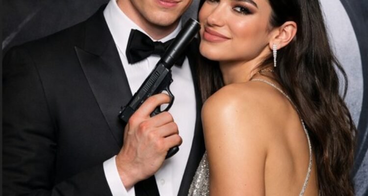 Callum Turner James Bond Dua Lipa