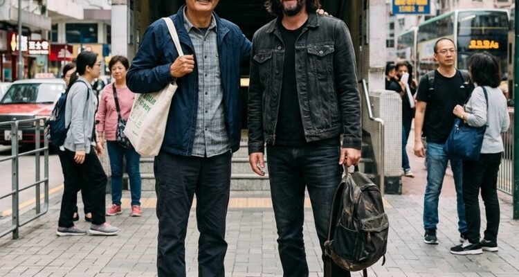 Chow Yun Fat dan Keanu Reeves