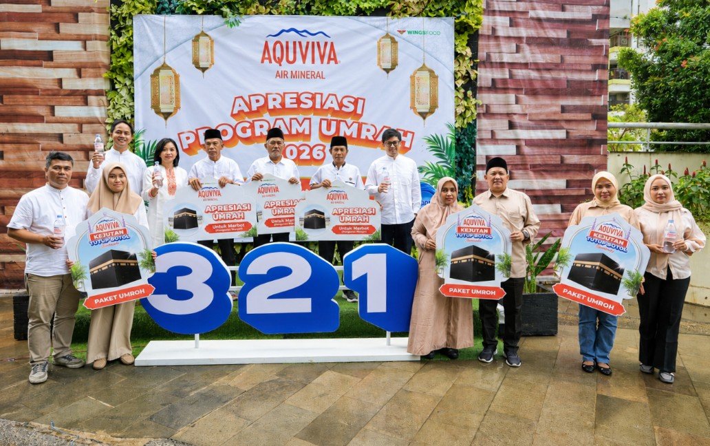 AQUVIVA ke Tanah Suci Haijatim AQUVIVA Marbot Tanah Suci