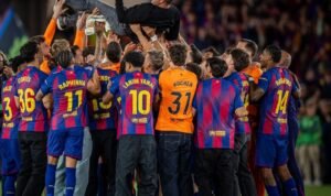 Barcelona Juara Liga Spanyol