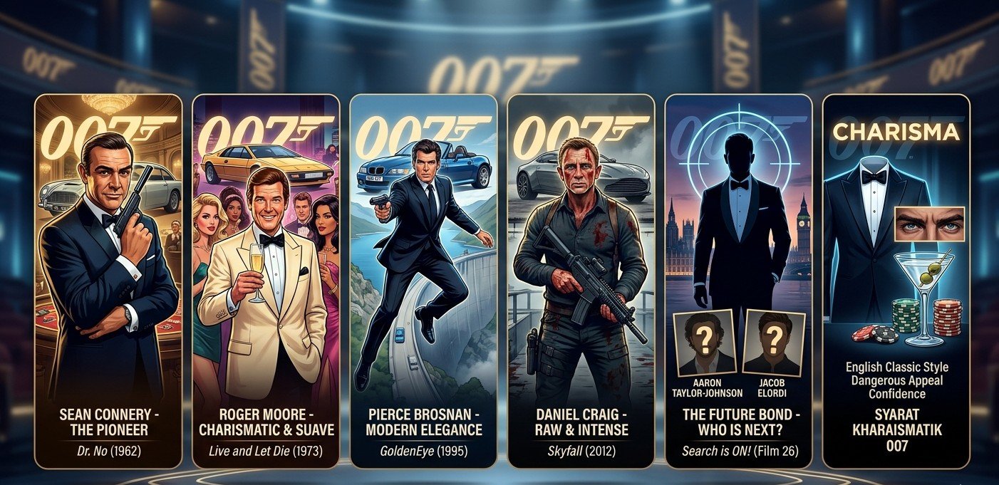 Aktor James Bond Pengganti