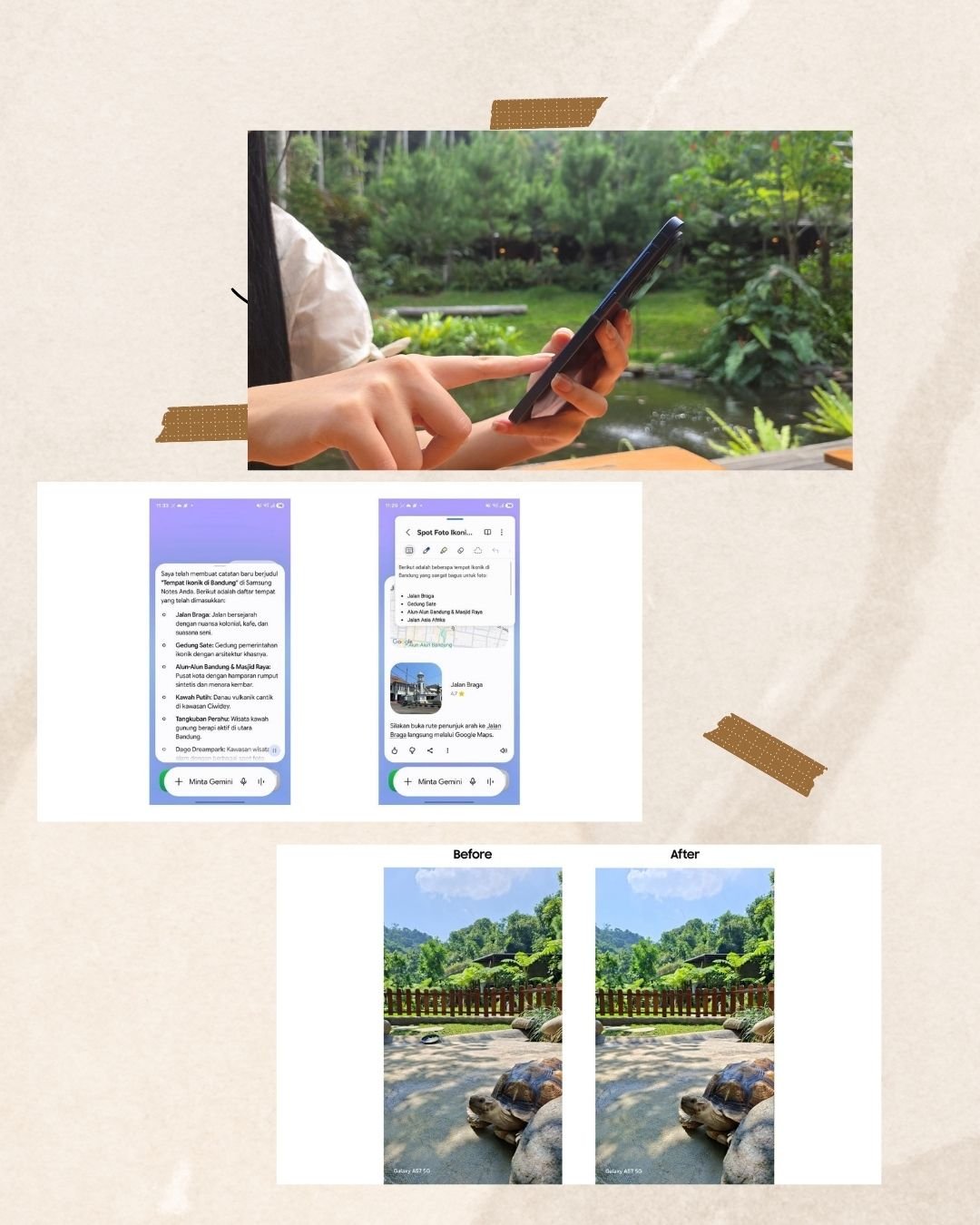 Galaxy A57 5G Teman Healing 