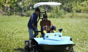 Traktor listrik ITS Surabaya 2026 Gambut Haijatim Traktor Listrik ITS