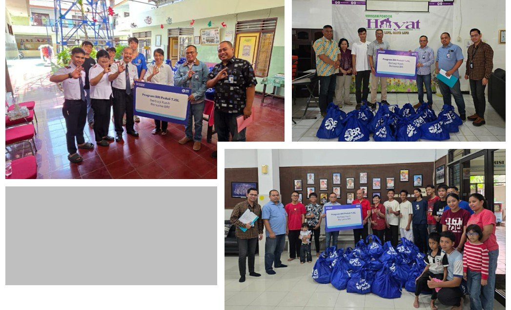 BRI Region 12 Surabaya Tebar Kepedulian HUT ke-81 RI