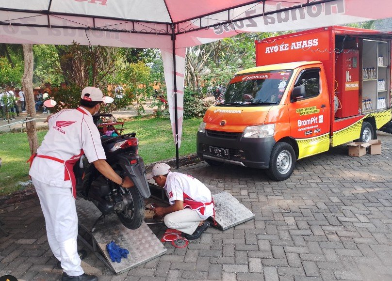 Servis Visit ala AHASS MPM Honda Jatim