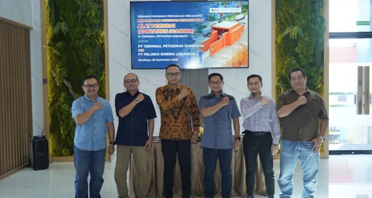 Sinergi Pelindo Group Hadirkan Container Scanner di Surabaya