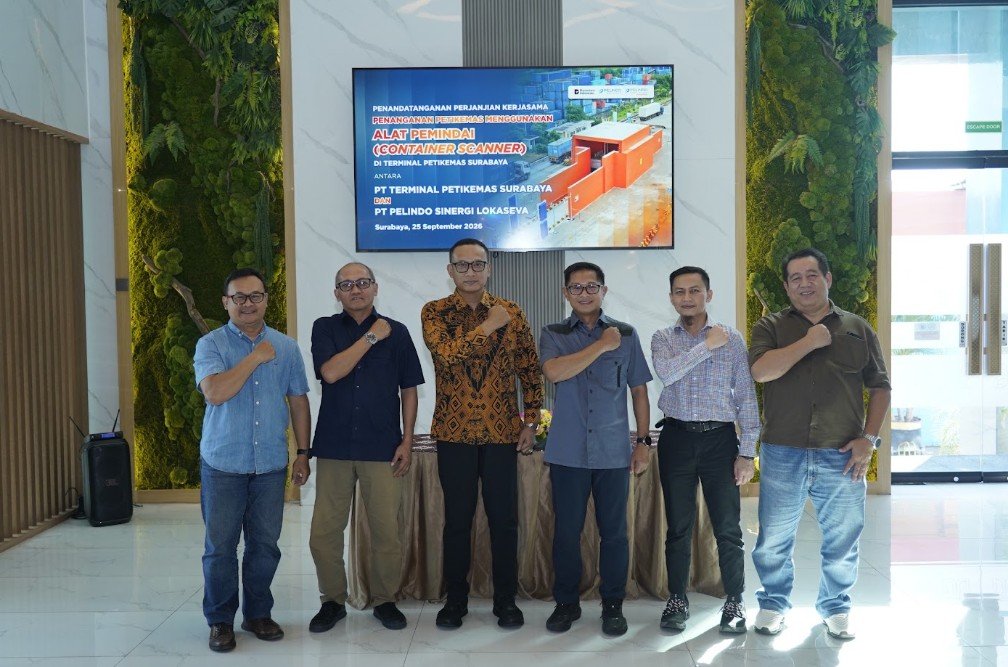Sinergi Pelindo Group Hadirkan Container Scanner di Surabaya