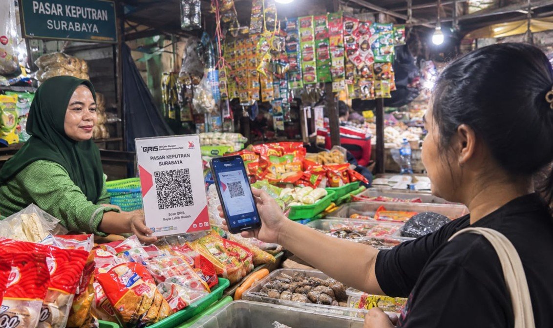 BRI Regional Office Surabaya Hadirkan WiFi di Pasar Keputran Dukung Digitalisasi