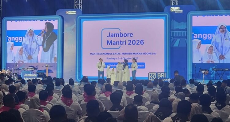 Jambore Mantri BRI 2026 Perkuat Tenaga Pemasar di Lapangan