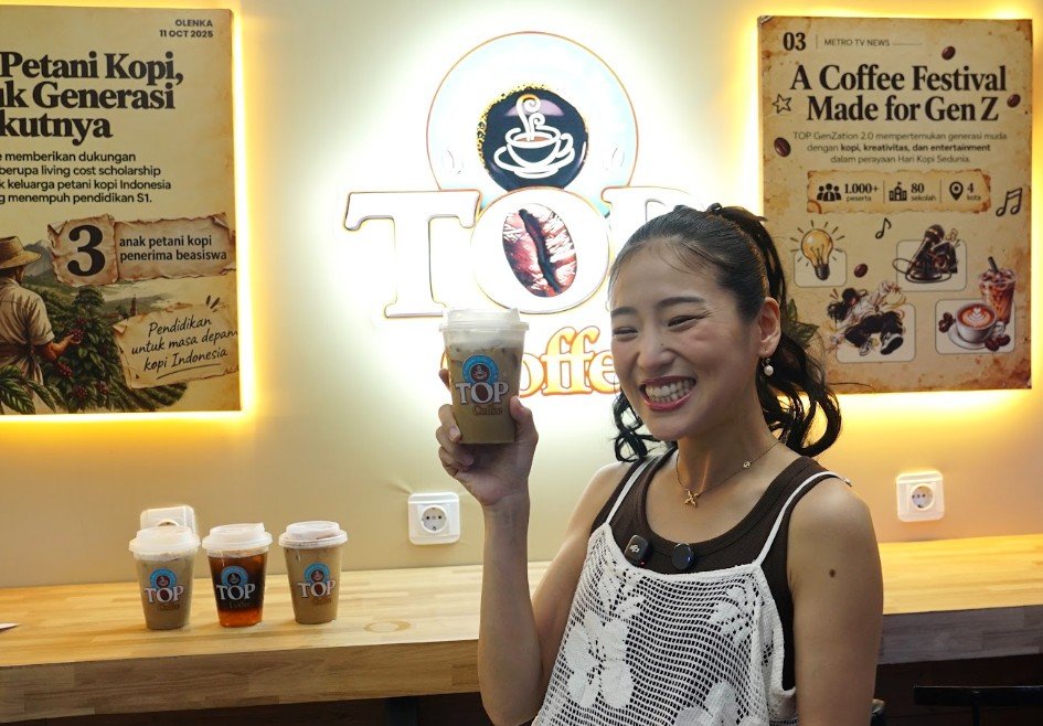 Hari Kopi Sedunia, TOP Coffee Bagi 10.000 Gelas Gratis 